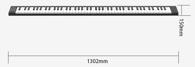 Teclado plegable