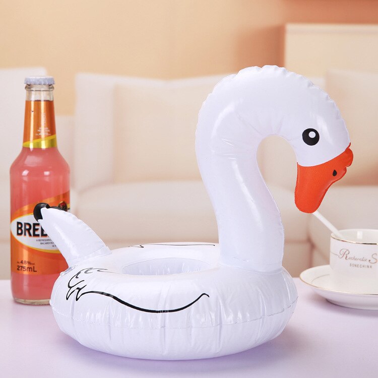 Portavasos hinchable Cisne