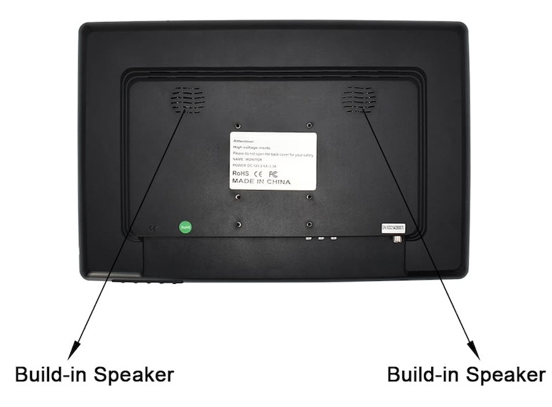 Monitor lcd led de 19 pulgadas bnc vga hdmi av monitores usb