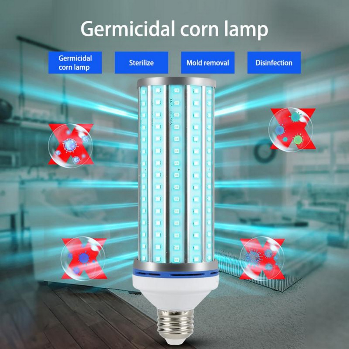 bombilla led uv para desinfección