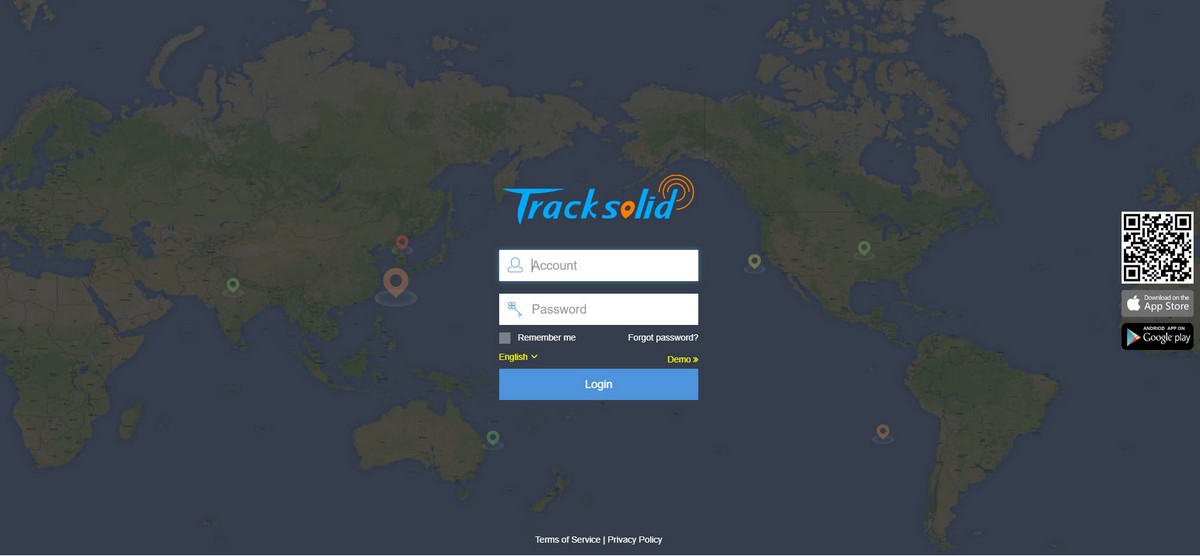 rastreo gps - app tracksolid