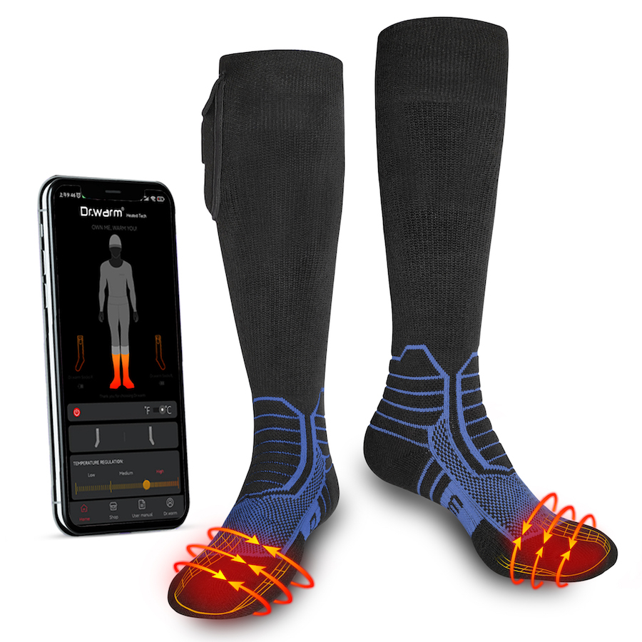 calcetines con pilas bluetooth electro calcetines