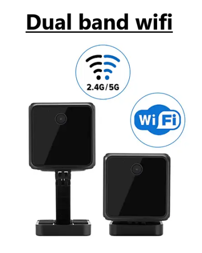 Cámara con wifi banda dual 2,4 o 5 ghz mini seguridad